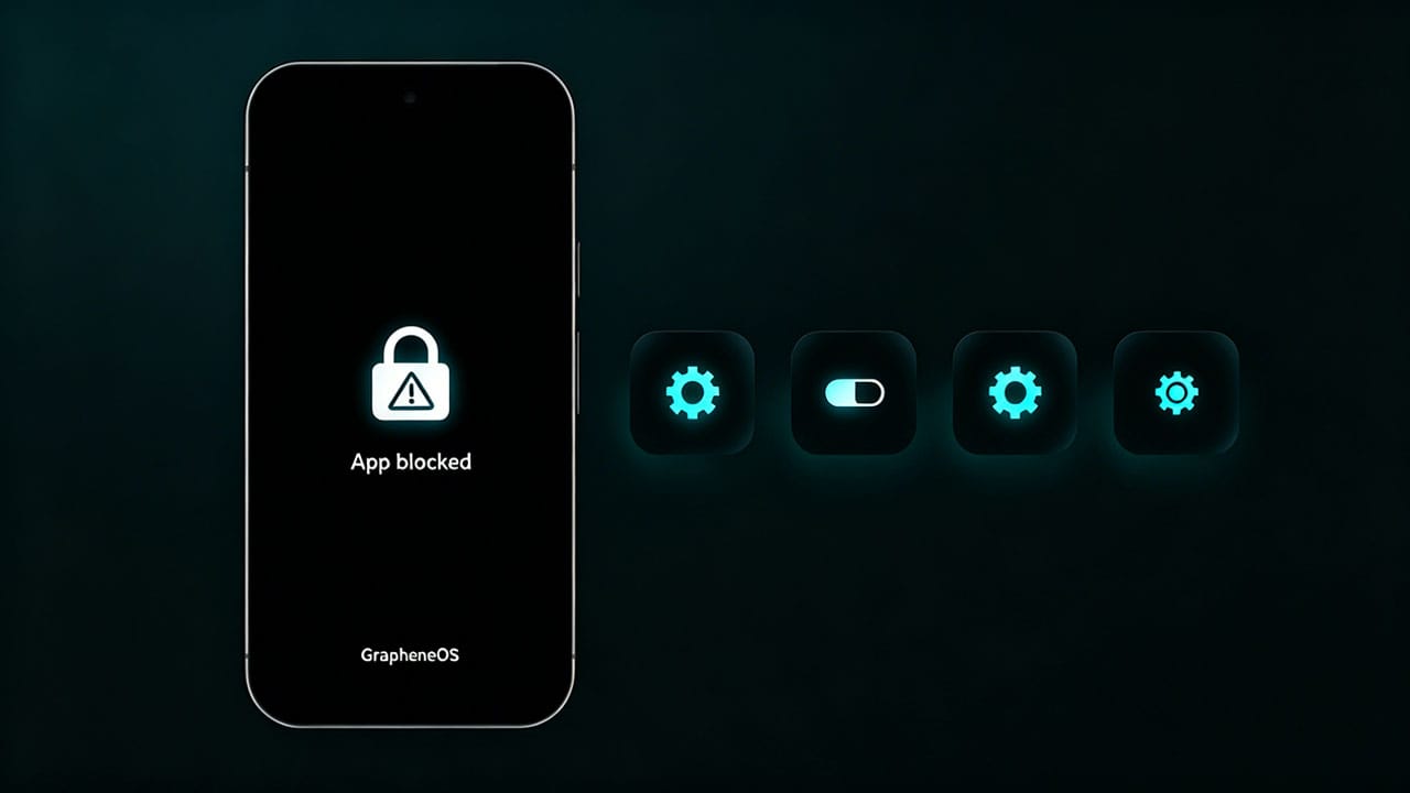 app funktioniert nicht auf grapheneos kompatibilitätseinstellungen behebung